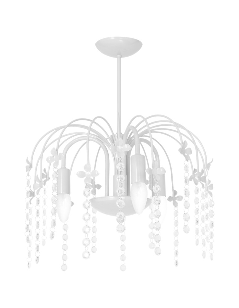 Children's pendant lamps - Milagro LAURA chandelier 3xE14 MLP1136 - product kolory-swiatla.pl 8