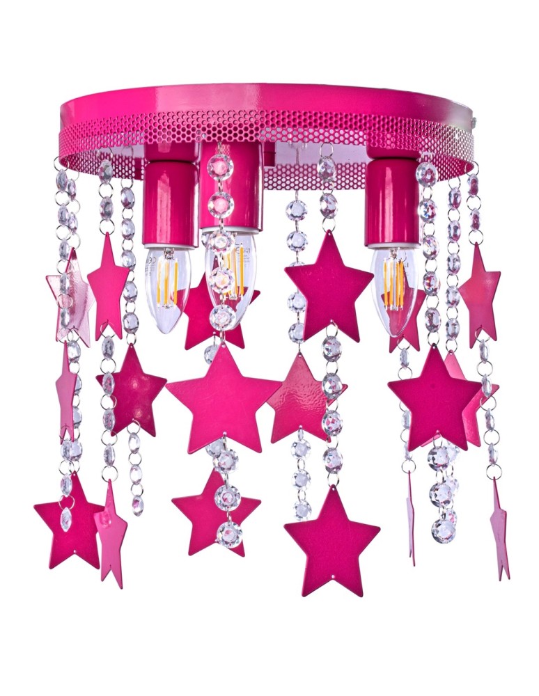 Children's ceiling lamps - Milagro STAR Ceiling Lamp 3xE27 MLP1129 - product kolory-swiatla.pl 1