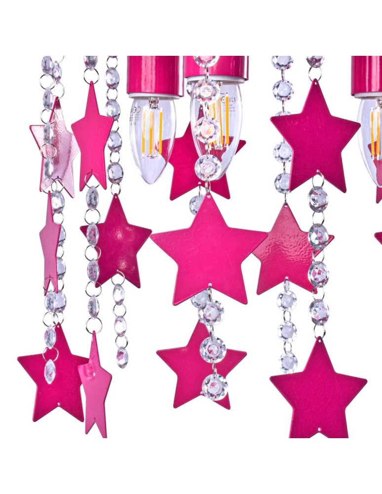 Children's ceiling lamps - Milagro STAR Ceiling Lamp 3xE27 MLP1129 - product kolory-swiatla.pl 4