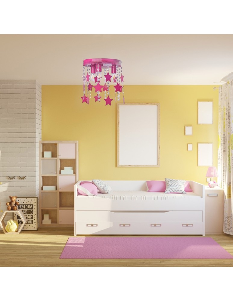 Children's ceiling lamps - Milagro STAR Ceiling Lamp 3xE27 MLP1129 - product kolory-swiatla.pl 6