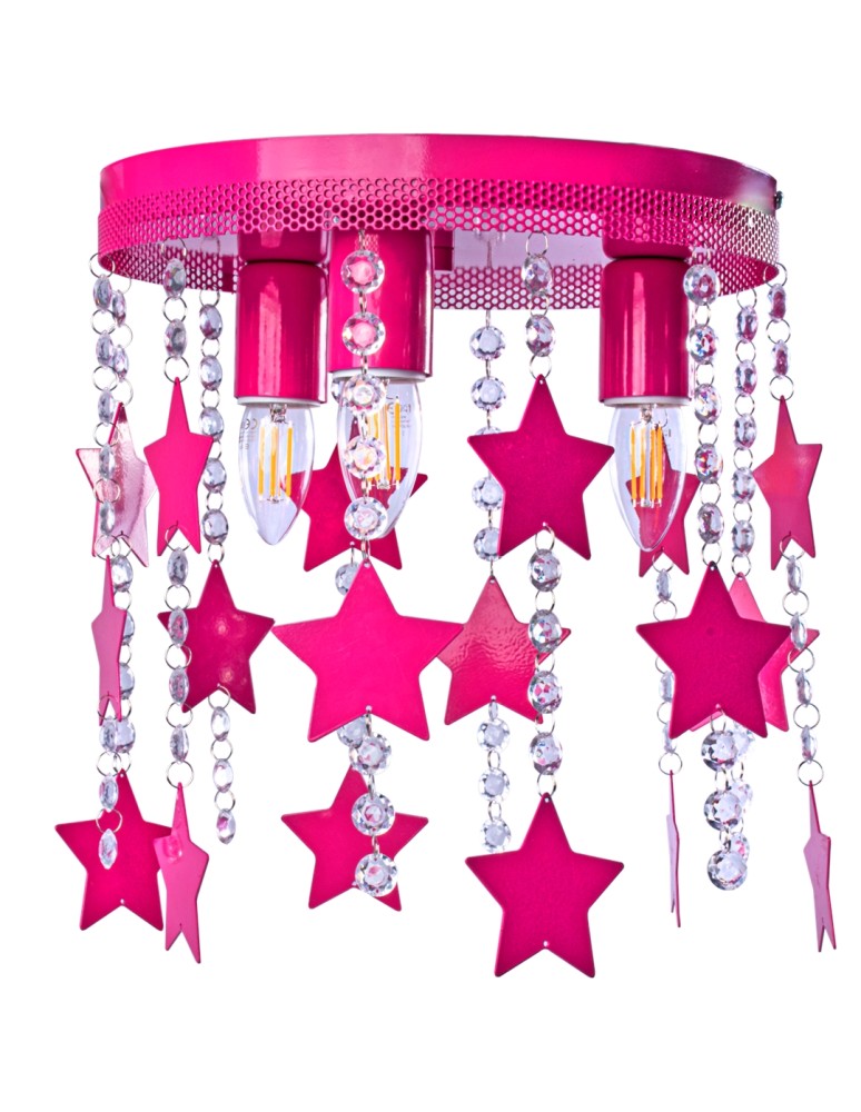 Children's ceiling lamps - Milagro STAR Ceiling Lamp 3xE27 MLP1129 - product kolory-swiatla.pl 8