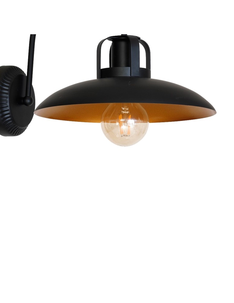 Loft wall lamps - industrial - Milagro Wall lamp FELIX 1xE27 MLP3681 - product kolory-swiatla.pl 3