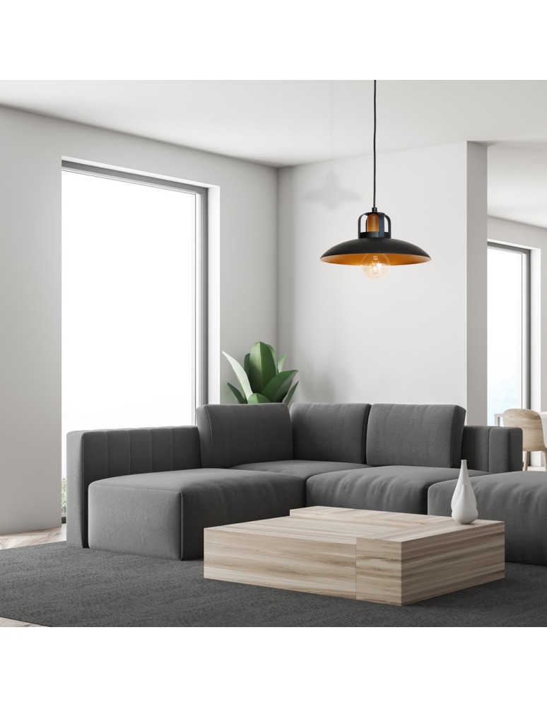 Loft pendant lamps - Milagro FELIX 1xE27 Pendant Lamp MLP3682 - product kolory-swiatla.pl 5