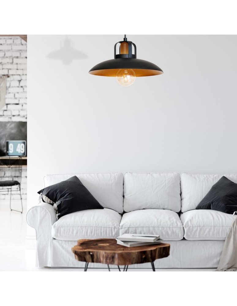 Loft pendant lamps - Milagro FELIX 1xE27 Pendant Lamp MLP3682 - product kolory-swiatla.pl 6