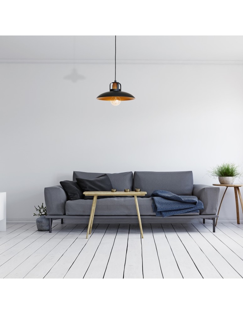 Loft pendant lamps - Milagro FELIX 1xE27 Pendant Lamp MLP3682 - product kolory-swiatla.pl 8