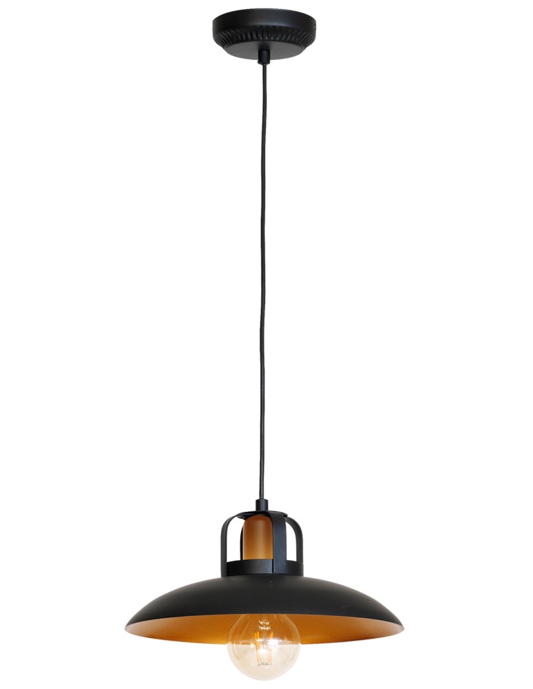Loft pendant lamps - Milagro FELIX 1xE27 Pendant Lamp MLP3682 - product kolory-swiatla.pl 10