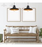 Pendant lamps on a strip - Milagro FELIX 2xE27 Pendant Lamp MLP3683 - product 3