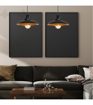 Pendant lamps on a strip - Milagro FELIX 2xE27 Pendant Lamp MLP3683 - product 4