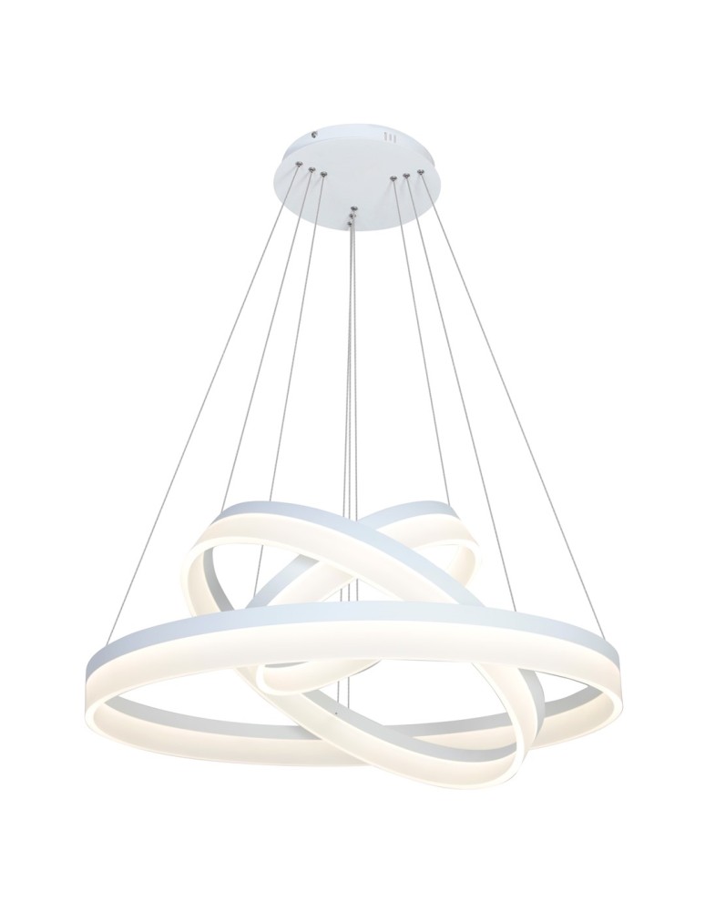 Pendant lamps circles - Milagro RING Pendant Lamp 4080 114W LED + PILOT ML4080 - product kolory-swiatla.pl 1