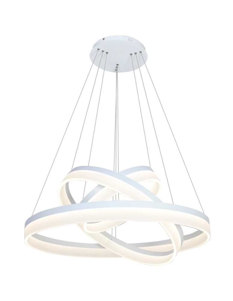 Pendant lamps circles - Milagro RING Pendant Lamp 4080 114W LED + PILOT ML4080 - product kolory-swiatla.pl 2