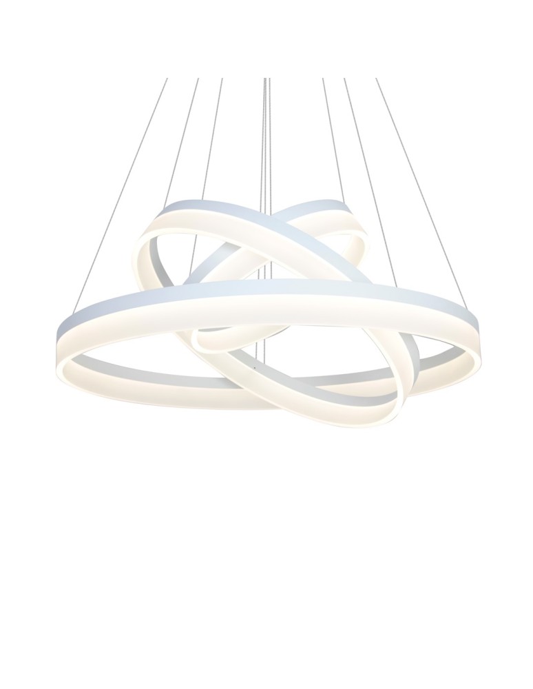 Pendant lamps circles - Milagro RING Pendant Lamp 4080 114W LED + PILOT ML4080 - product kolory-swiatla.pl 3