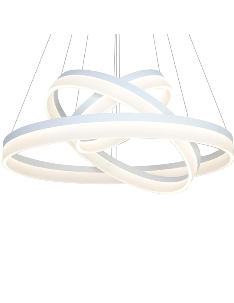 Pendant lamps circles - Milagro RING Pendant Lamp 4080 114W LED + PILOT ML4080 - product kolory-swiatla.pl 4