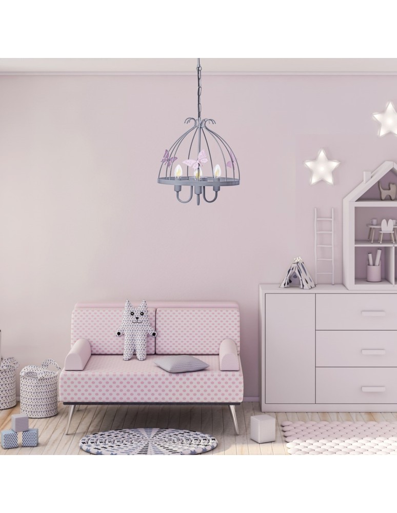 Children's pendant lamps - Milagro KAGO chandelier 3xE14 MLP1170 - product kolory-swiatla.pl 6