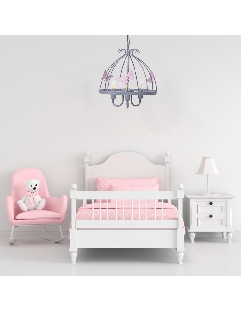 Children's pendant lamps - Milagro KAGO chandelier 3xE14 MLP1170 - product kolory-swiatla.pl 7