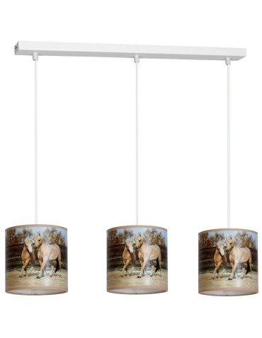 Milagro HORSES Pendant Lamp 3xE27 MLP848