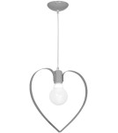 Children's pendant lamps - Milagro AMORE GREY 1xE27 pendant lamp MLP9822 - product 10