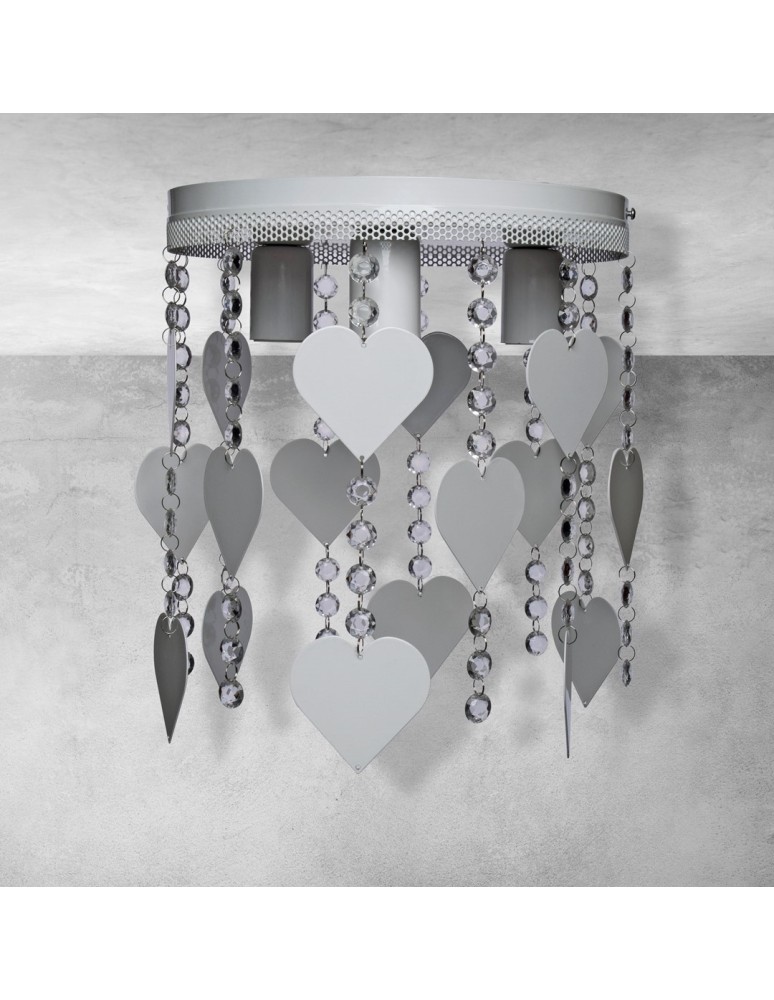 Children's ceiling lamps - Milagro CORAZON 3xE27 MLP1151 Ceiling Lamp. - product kolory-swiatla.pl 7