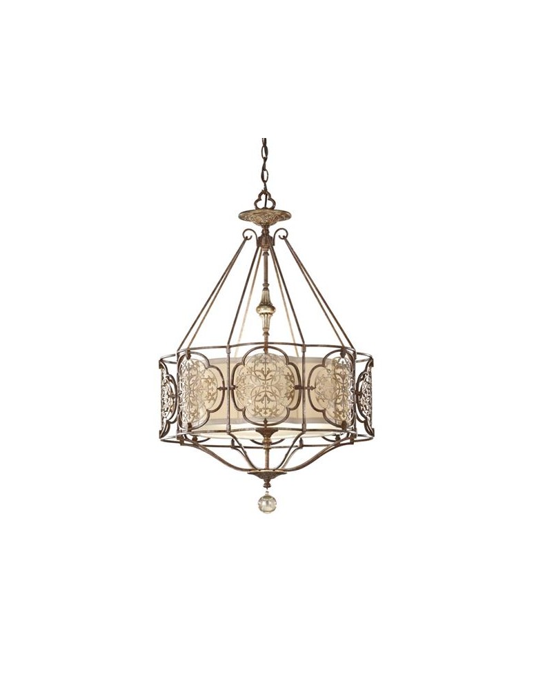 Chandeliers - Feiss MARCELLA 3x100W E27 FE/MARCELLA/P Pendant - product kolory-swiatla.pl 1