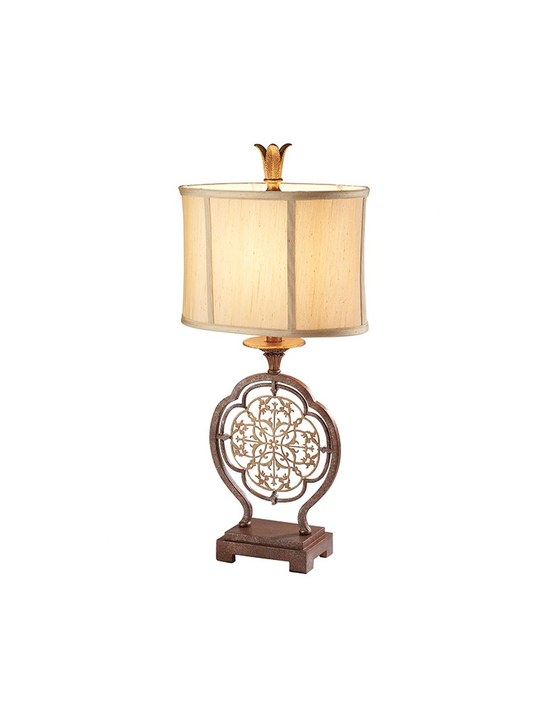 Table lamps with lampshade - Feiss MARCELLA 1x60W E27 FE/MARCELLA/TL Table Lamp. - product kolory-swiatla.pl 1