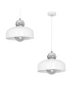 Milagro Lampa Wisząca HARALD WHITE 1xE27 MLP3770