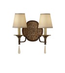 Wall lamps with lampshade - Feiss MARCELLA 2x60W E27 FE/MARCELLA2 Wall lamp - product 1
