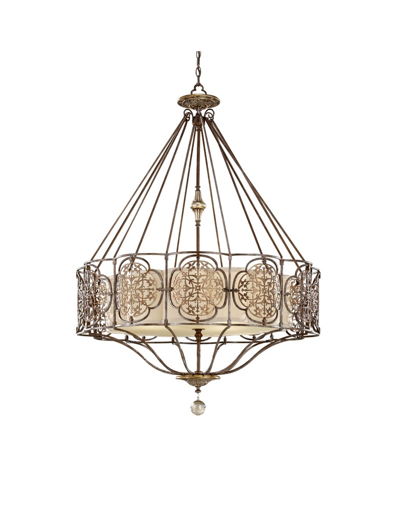 Chandeliers - Feiss MARCELLA 4x100W E27 FE/MARCELLA4 Pendant - product kolory-swiatla.pl 1