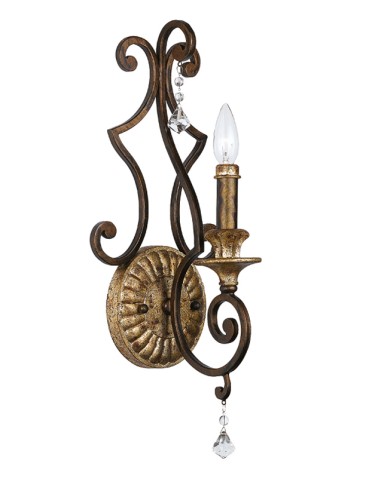 Quoizel MARQUETTE 1x60W E14 QZ/MARQUETTE1 Wall lamp.