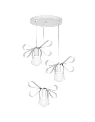 Milagro EMMA WHITE 3xE27 Pendant Lamp MLP1037
