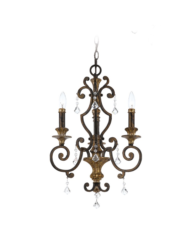 Wall lamps - Quoizel MARQUETTE 3x60W E14 QZ/MARQUETTE3 Wall lamp. - product kolory-swiatla.pl 1