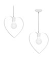 Milagro Lampa wisząca AMORE WHITE 1xE27 MLP9950