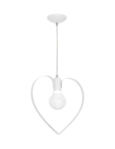 Milagro AMORE WHITE 1xE27 pendant lamp MLP9950 - product 2