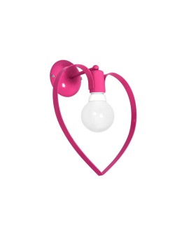 Milagro Kinkiet AMORE DARK PINK 1xE27 MLP9955