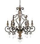 Chandelier chandeliers - Quoizel MARQUETTE 9x60W E14 QZ/MARQUETTE9 Pendant. - product 1