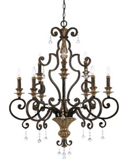 Quoizel MARQUETTE 9x60W E14 QZ/MARQUETTE9 Wisząca