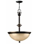 Retro chandeliers - Hinkley MAYFLOWER Pendant 3x100W E27 HK/MAYFLOWER/P/C - product 1