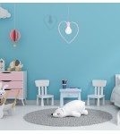 Children's pendant lamps - Milagro AMORE PINK 1xE27 pendant lamp MLP9953 - product 5