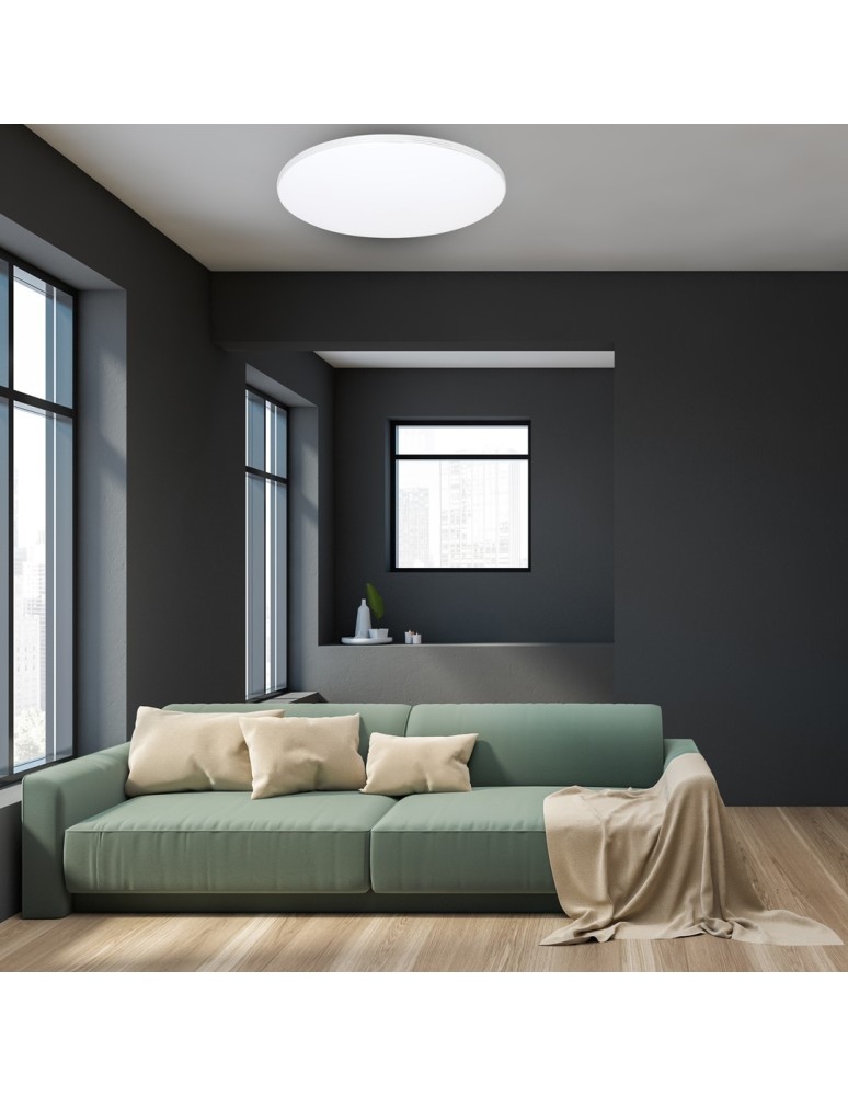 Plafonds with remote control - Milagro Plafon SIENA 80W LED Ø750 mm + remote control ML3703 - product kolory-swiatla.pl 3