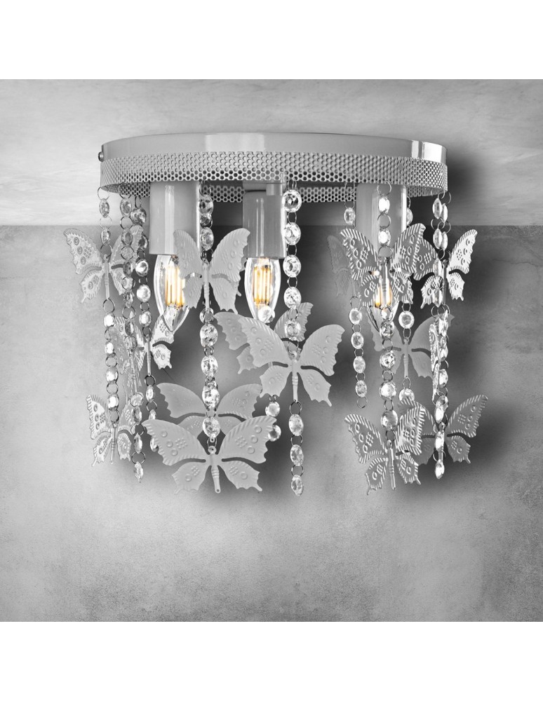 Children's ceiling lamps - Milagro ANGELICA 3xE27 MLP1167 Ceiling Lamp. - product kolory-swiatla.pl 4