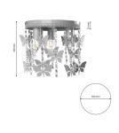 Children's ceiling lamps - Milagro ANGELICA 3xE27 MLP1167 Ceiling Lamp. - product 5