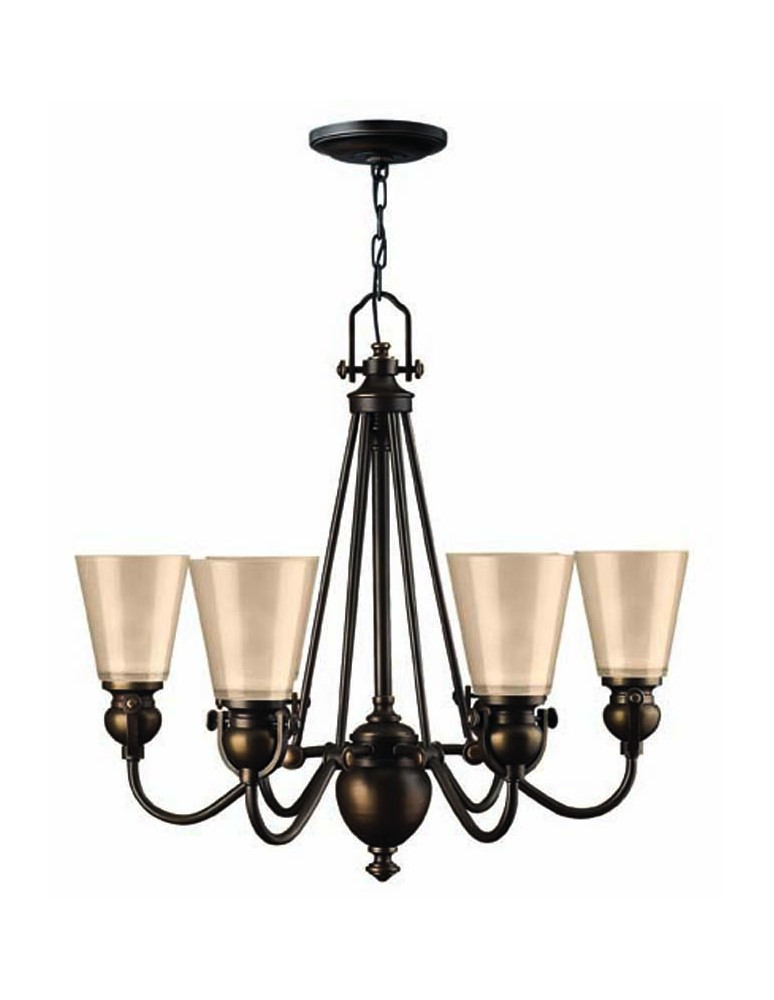 Chandeliers - Hinkley Hanging MAYFLOWER 6x100W E27 HK/MAYFLOWER6 - product kolory-swiatla.pl 1