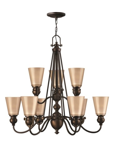 Hinkley MAYFLOWER 9x60W E27 Pendant HK/MAYFLOWER9