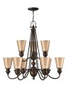 Hinkley MAYFLOWER 9x60W E27 Pendant HK/MAYFLOWER9