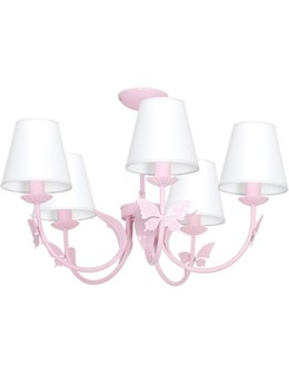 Milagro Żyrandol ALICE PINK 5xE14 MLP964
