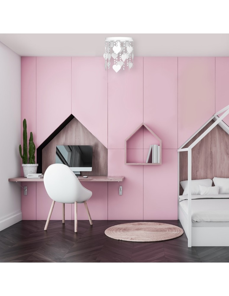 Children's ceiling lamps - Milagro CORAZON 3xE27 MLP1148 Ceiling Lamp. - product kolory-swiatla.pl 6