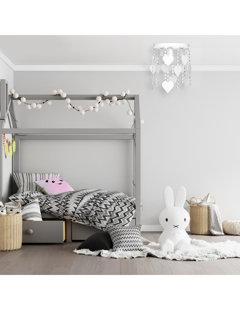 Children's ceiling lamps - Milagro CORAZON 3xE27 MLP1148 Ceiling Lamp. - product kolory-swiatla.pl 8