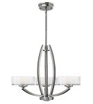 Modern chandeliers - Hinkley MERIDIAN 3x60W G9 HK/MERIDIAN3 Pendant. - product 1