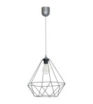 Milagro Lampa wisząca BASKET GRAY 1xE27 MLP7216