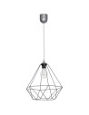 Milagro Lampa wisząca BASKET GRAY 1xE27 MLP7216