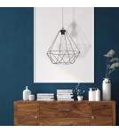Pendant lamps - Milagro BASKET GRAY 1xE27 pendant lamp MLP7216 - product 4