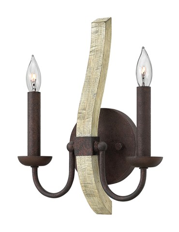 Hinkley Wall lamp MIDDLEFIELD 2x40W E14 HK/MIDDLEFIELD2